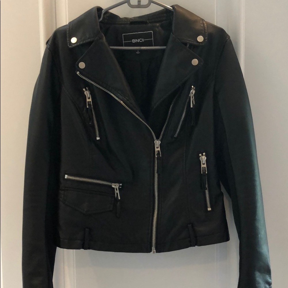 BNCI Faux Leather Jacket
